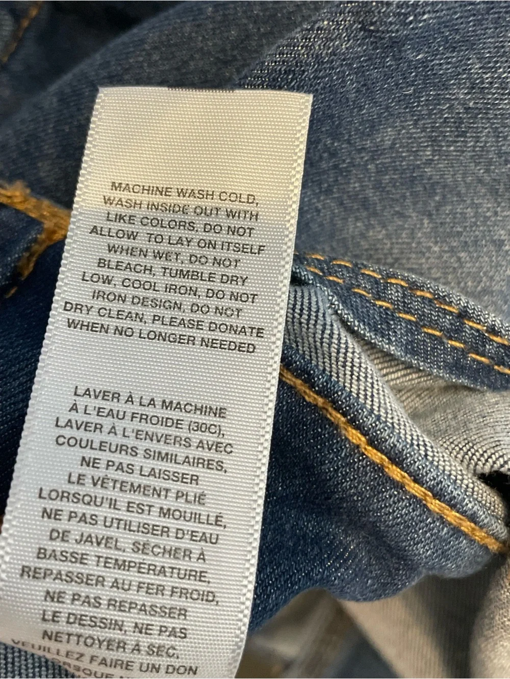 Levi's Kids Blue Denim Short Overalls - Picture 9 of 10